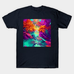 Flower | Orenje T-Shirt